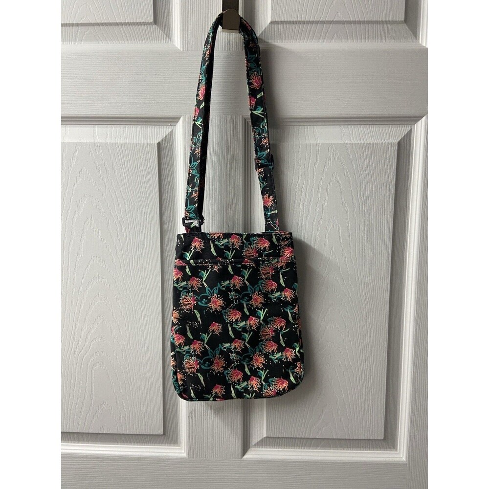 Kavu Crossbody Bag Floral Messenger Tote - Picture 3 of 9